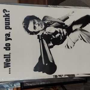 "Dirty Harry" poster